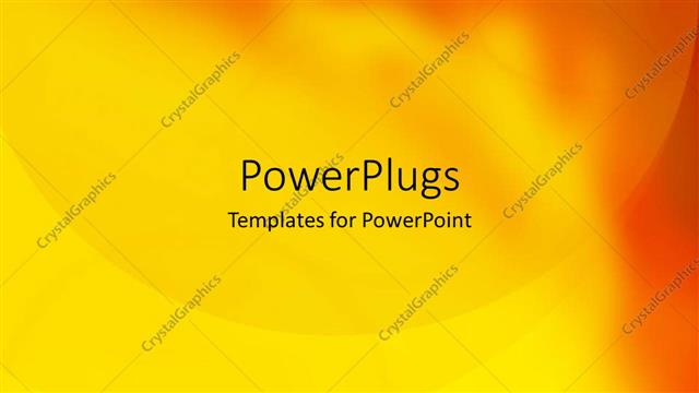  Presentation with abstract gold - Depiction of  a plain gold and yellow background block