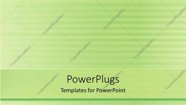  Presentation with abstract green - Depiction of a plain green and white background board