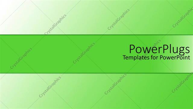  Presentation with tile - Depiction of plain green and white shiny colored surface tile