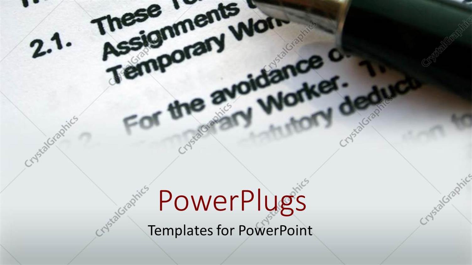 Premium Template for PowerPoint & Google Slides 