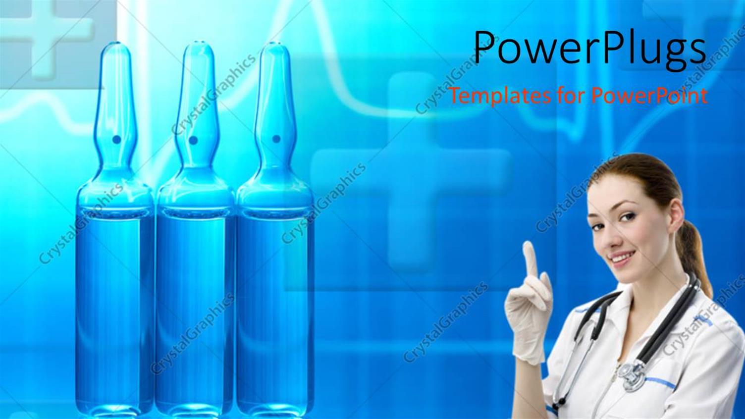 Featuring a Doctor with Vaccinations in the Background