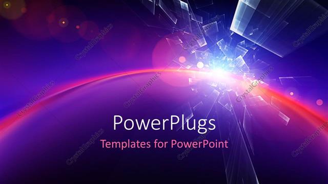  Presentation with dynamic - A number of colors with a lot of mirrors