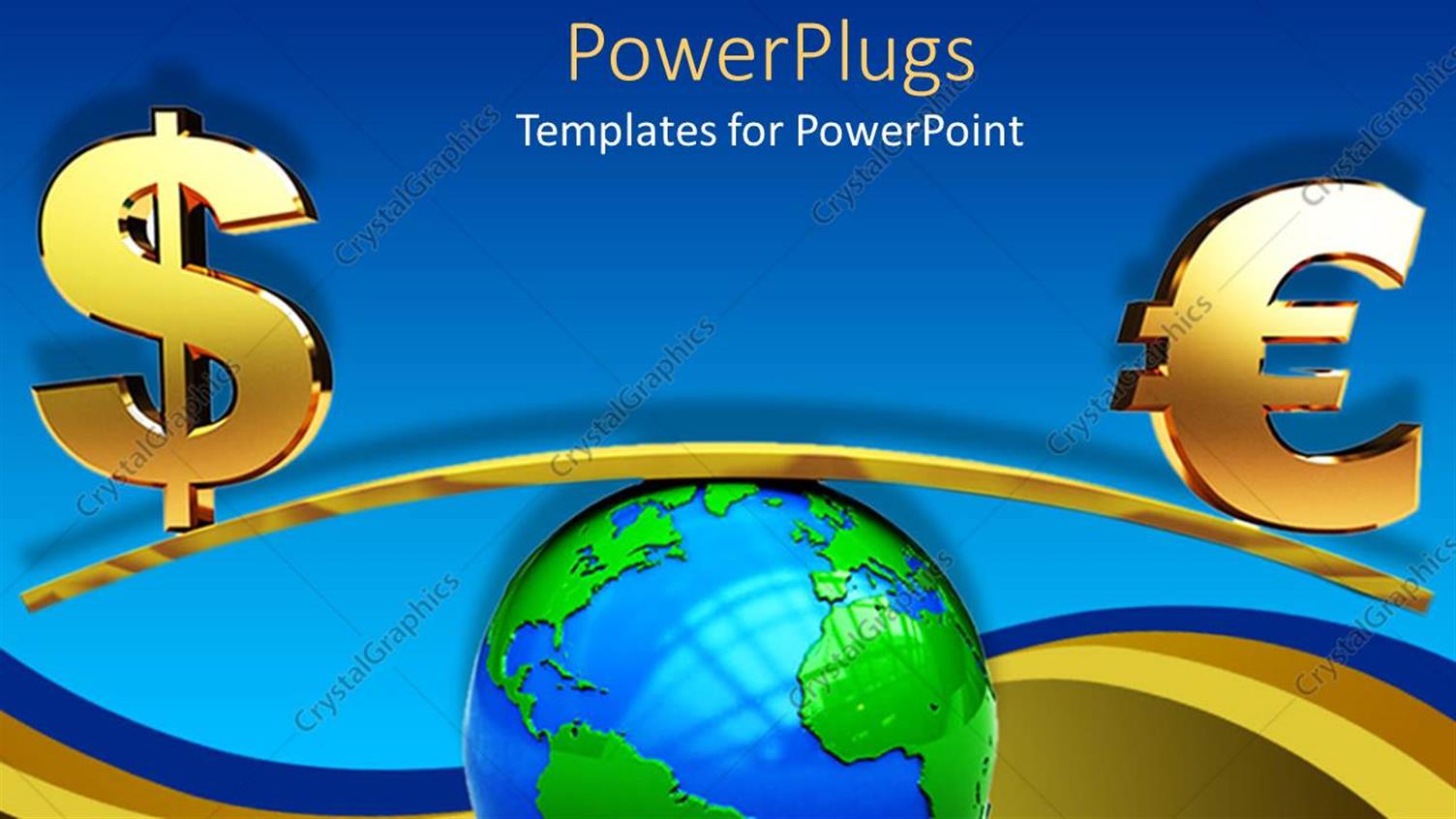 Featuring The Earth Along with Various Currency Signs