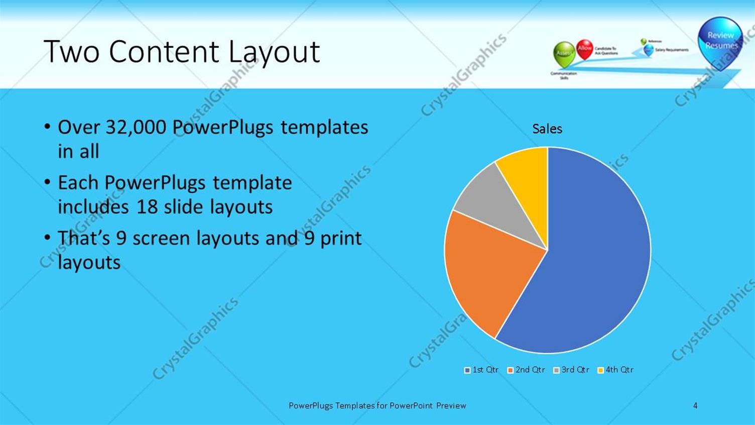 Premium Template For PowerPoint Google Slides 16325 