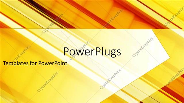  Presentation with orange abstract - Escalator in background of shades of orange and yellow