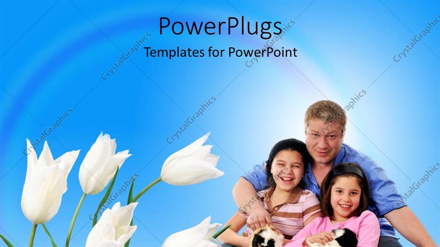 Featuring Family Enjoying with their Pets and Flowers