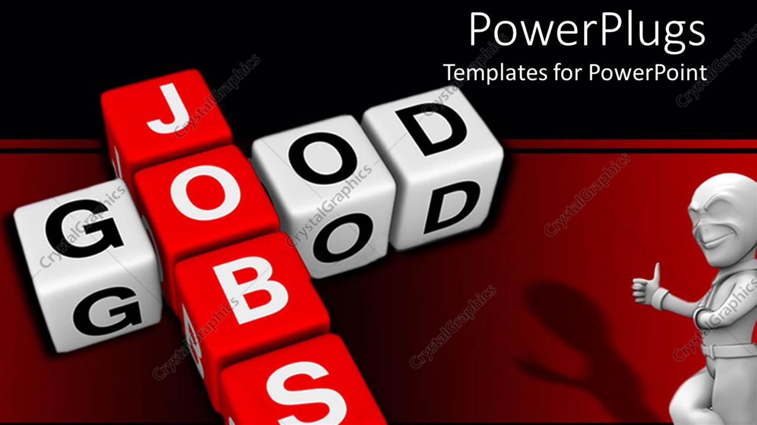 Featuring a Figure with a Number of Dices