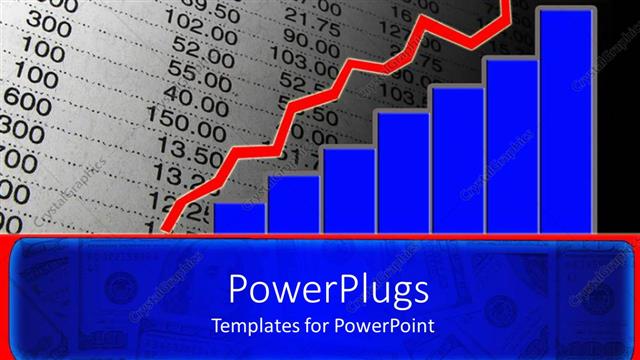  Presentation with economic - A figure related to economic growth