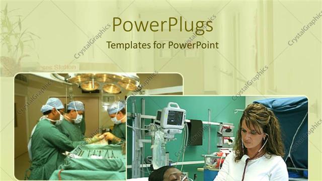  Presentation with patients - A figure showing the surgeons treating various patients