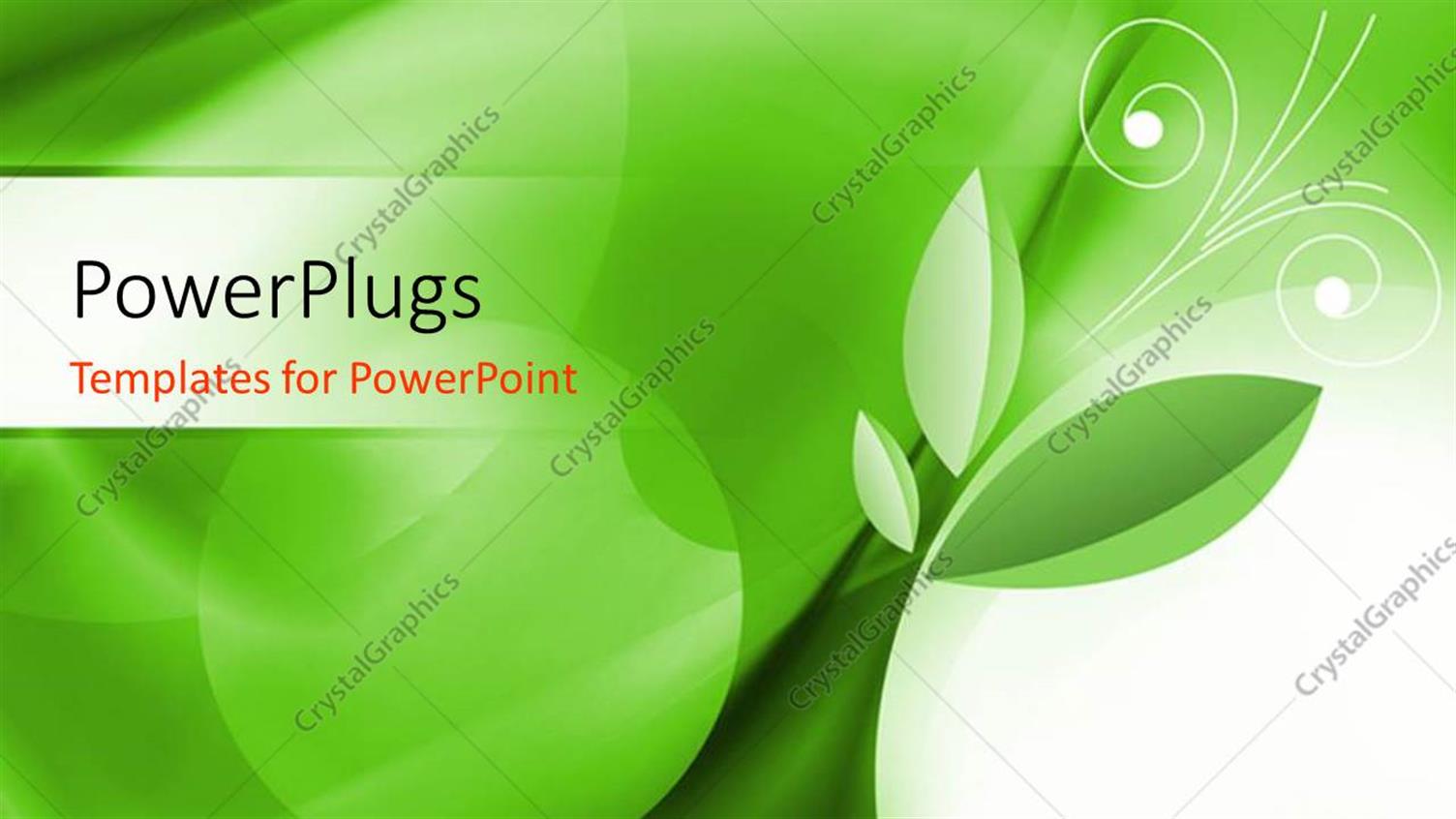 Featuring a Floral Background with Greenish Color