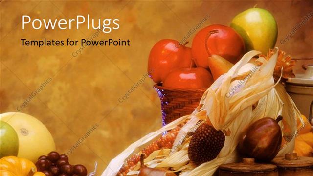  Presentation with texture - Fresh fruits and vegetables with texture paper