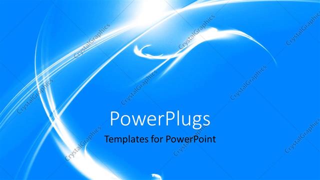  Presentation with galaxy - Futuristic galaxy with blue color