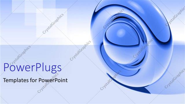  Presentation with structure - Glass structure abstract blue background