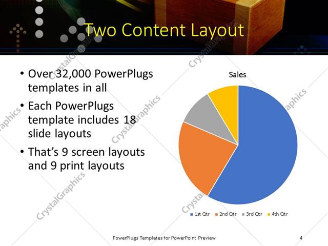 PowerPoint Template - Print Slide