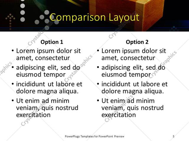 PowerPoint Template - Print Slide