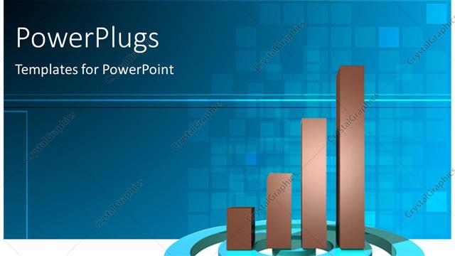  Presentation with boxes - A graph with a number of circles and boxes in background