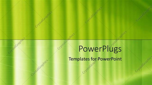  Presentation with abstract green - A greenish background with place for text