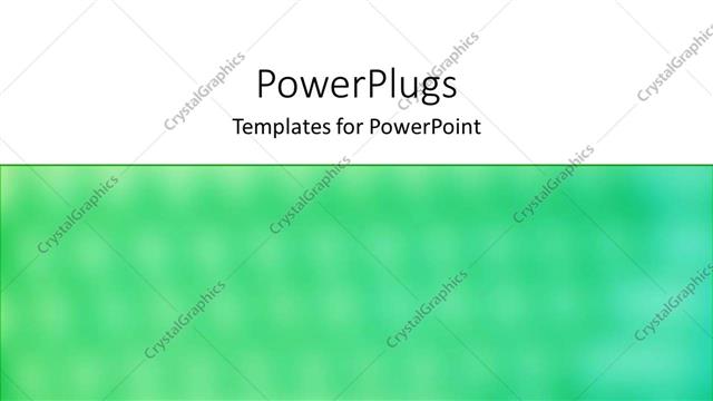  Presentation with abstract green - A greenish and white background with a place for text