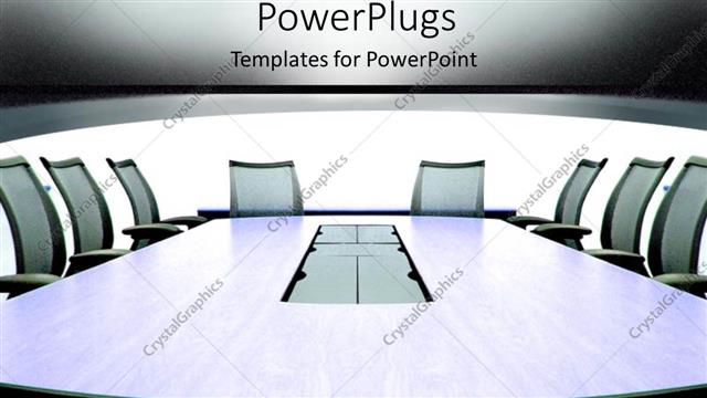  Presentation with team building - Grey conference room in an office building with chairs for meeting on team communication