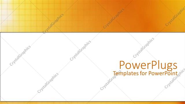  Presentation with structural - Grid lines on orange, structural squares