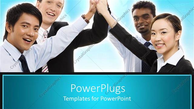  Presentation with group - A group of people celebrating their success