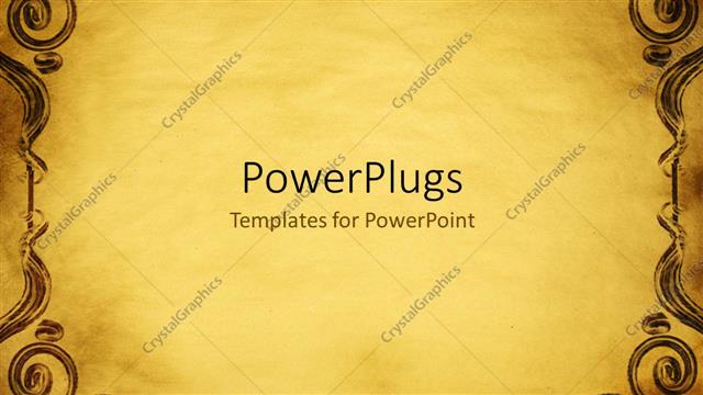  Presentation with frame borders - Grunge frame with borders and space for text or depiction