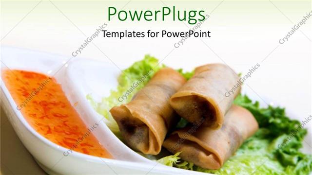 Presentation with vegetarian - Healthy delicious vegetarian food on a white colored background