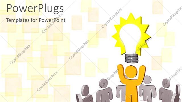  Presentation with circle - Humans standing in a circle with a globe above one in the center