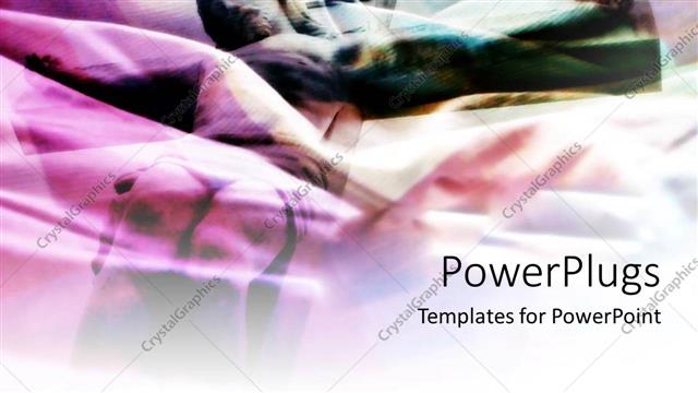  Presentation with jesus christ - An image of Jesus christ on a multi colored surface