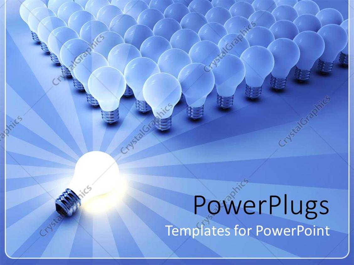PowerPoint Template The importance of Light (19014)