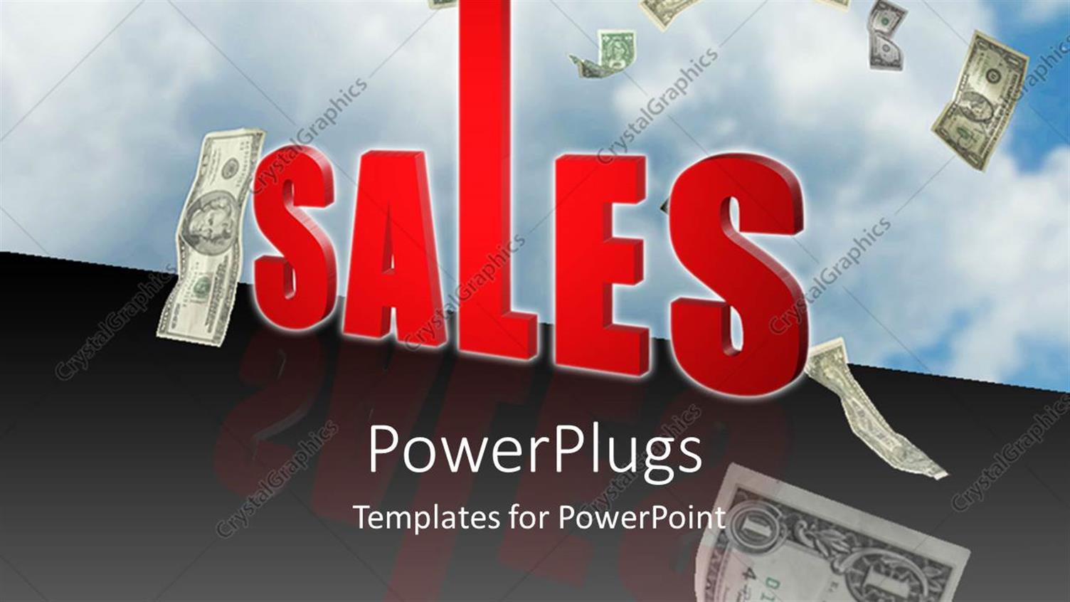 Featuring Increase in Sales Sky is the Limit Money Income Profit Business