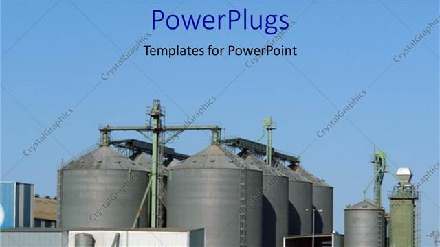  Presentation with manufacturing plant - Industrial plant, factory, manufacturing, industry, commercial real estate