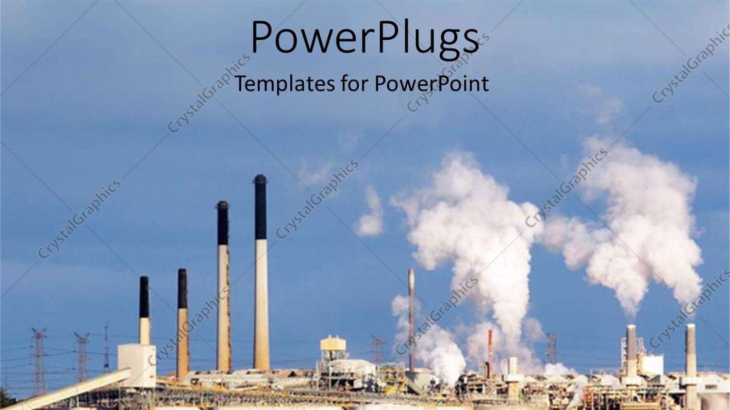 Featuring an Industrial Setup Near the Sea