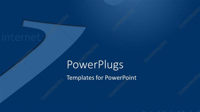  Presentation with information technology - An information technology background with place for text