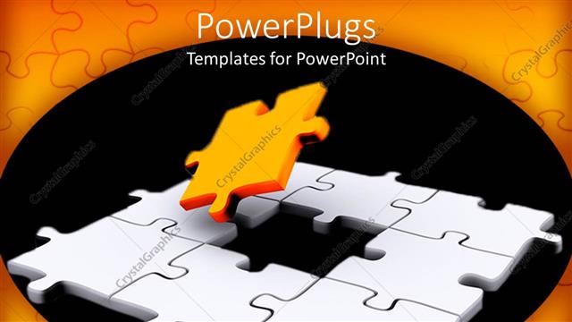  Presentation with last - A jigsaw puzzle missing a piece