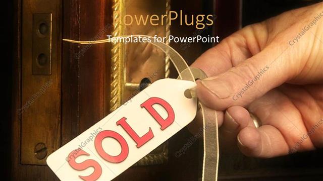  Presentation with real estate - Key to new home concept of buying or selling houses and black color