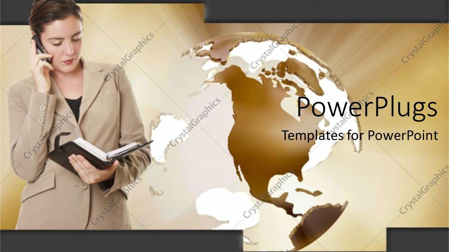 Featuring a Lady Having a Phone Call and Staring at an Open Book