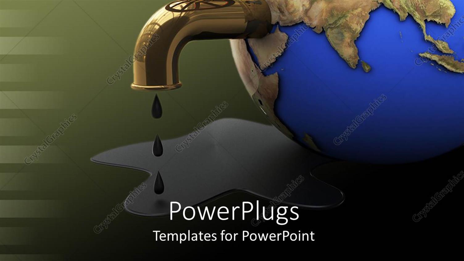 Featuring a large Blue Colored Globe with a Tap Head 