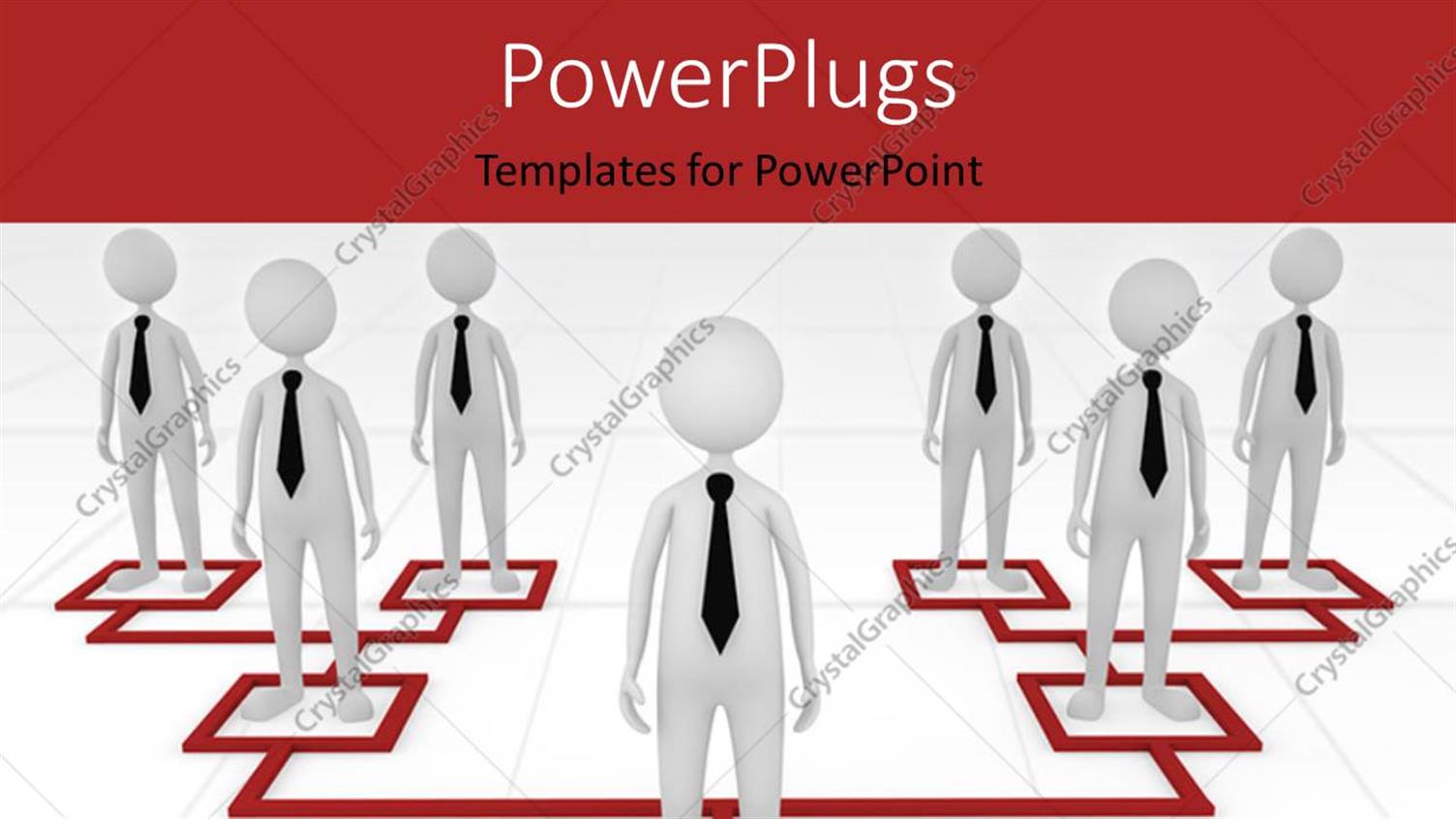 Featuring Leadership Concept Depicting Employee Hierarchy