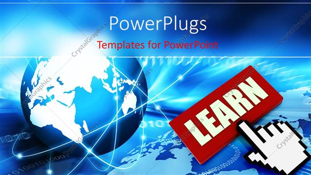  Presentation with red - A graphical presentation of a cursor clicking on a red tag with a text that spell out the word 