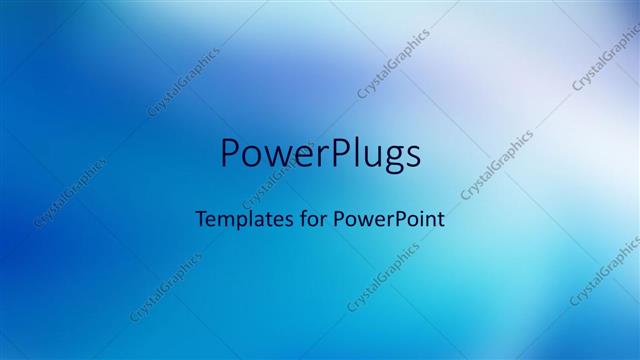  Presentation with light blue - Light blurry surface with several shades of blue