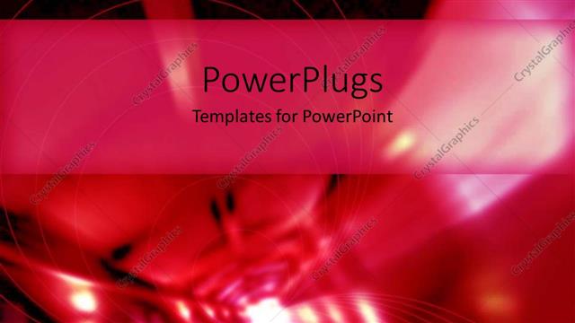  Presentation with light pink - Light at the of red and pink tunnel