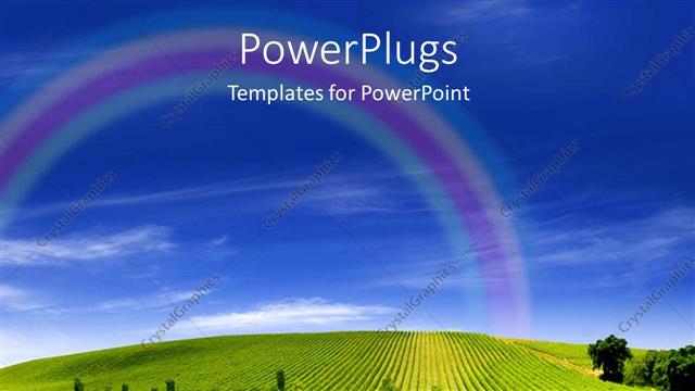  Presentation with agriculture - A lot of crops and clouds in the background