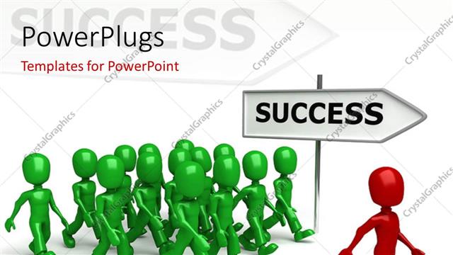  Presentation with lead - A lot of people being lead by a leader