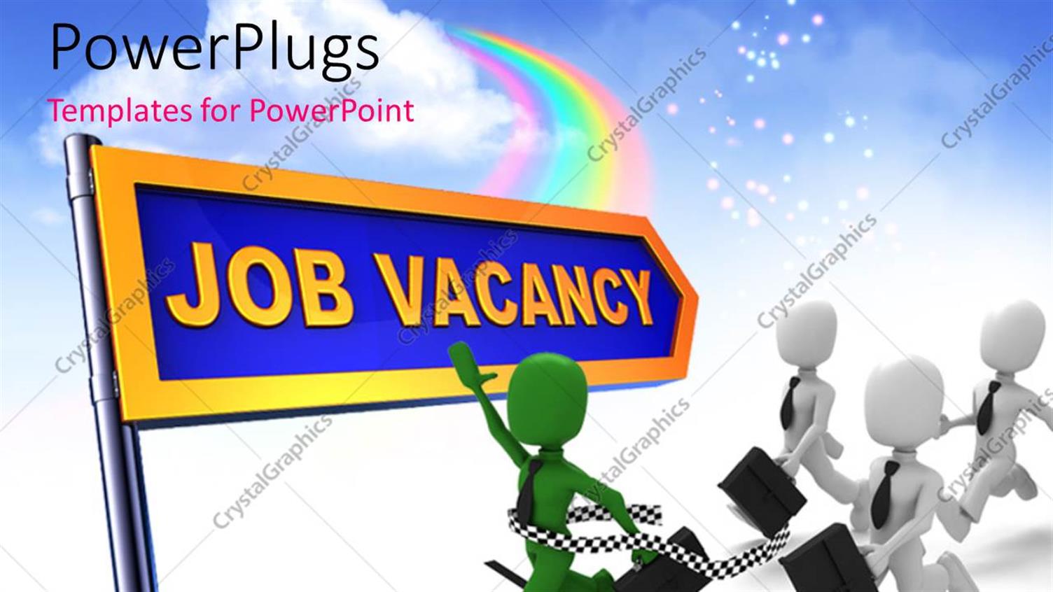 Featuring a Lot of Persons Running for the Job Vacancy