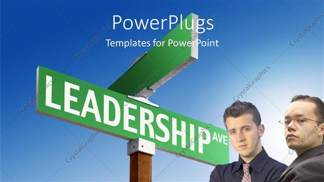  Presentation with related - A lot of signs related to leadership