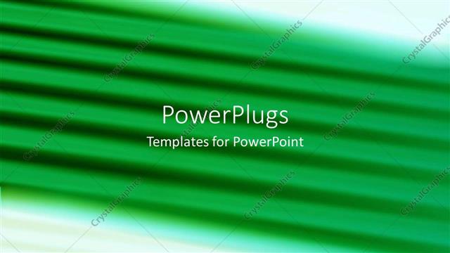  Presentation with green lines - Lots of green lines on a blurry white background