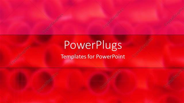  Presentation with pipes - Lots of short red pipes on a reddish hue background