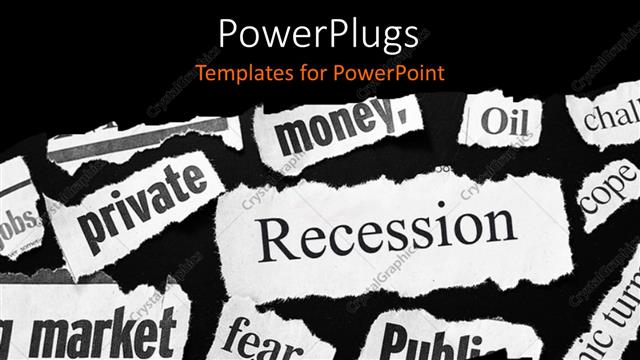  Presentation with news - Lots of text spelling out different words all on a black surface