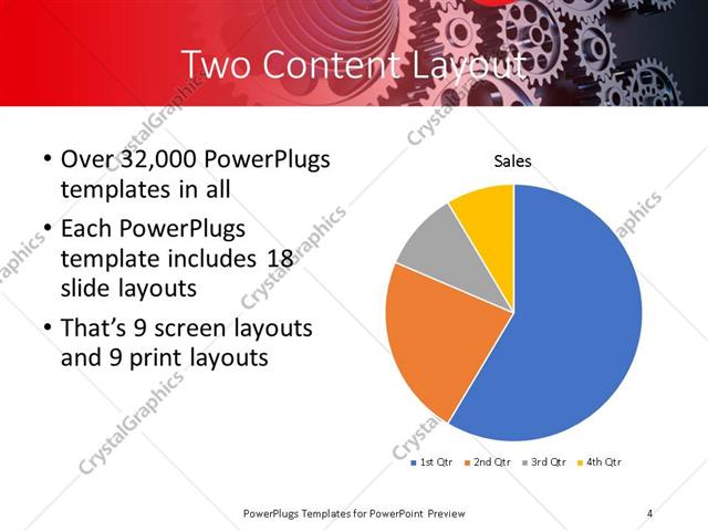 PowerPoint Template - Print Slide